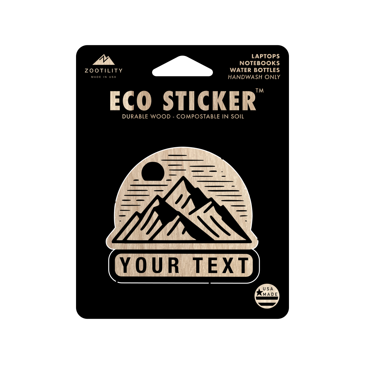 Custom Eco Sticker