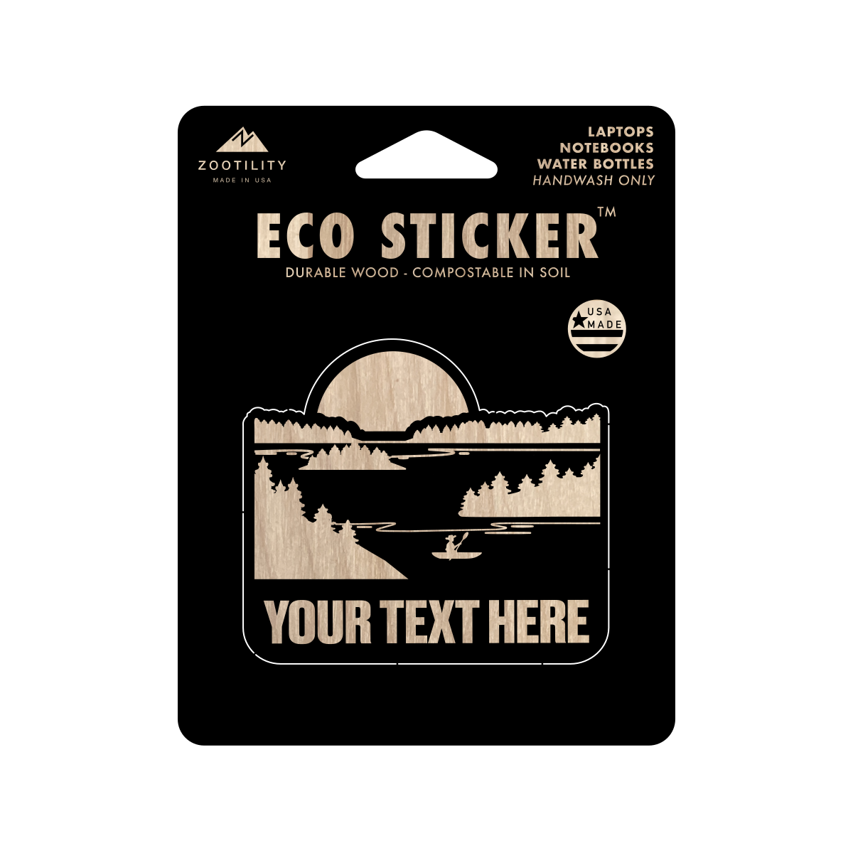 Custom Eco Sticker