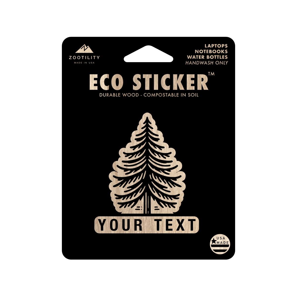 Custom Eco Sticker