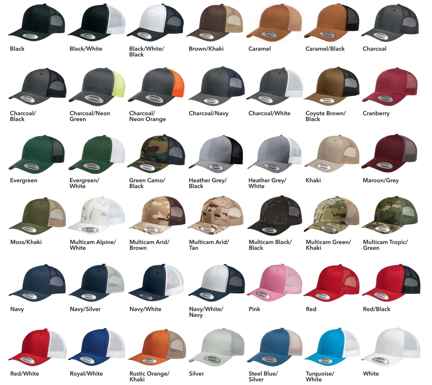 YP Trucker Hat with Custom Leather Patch