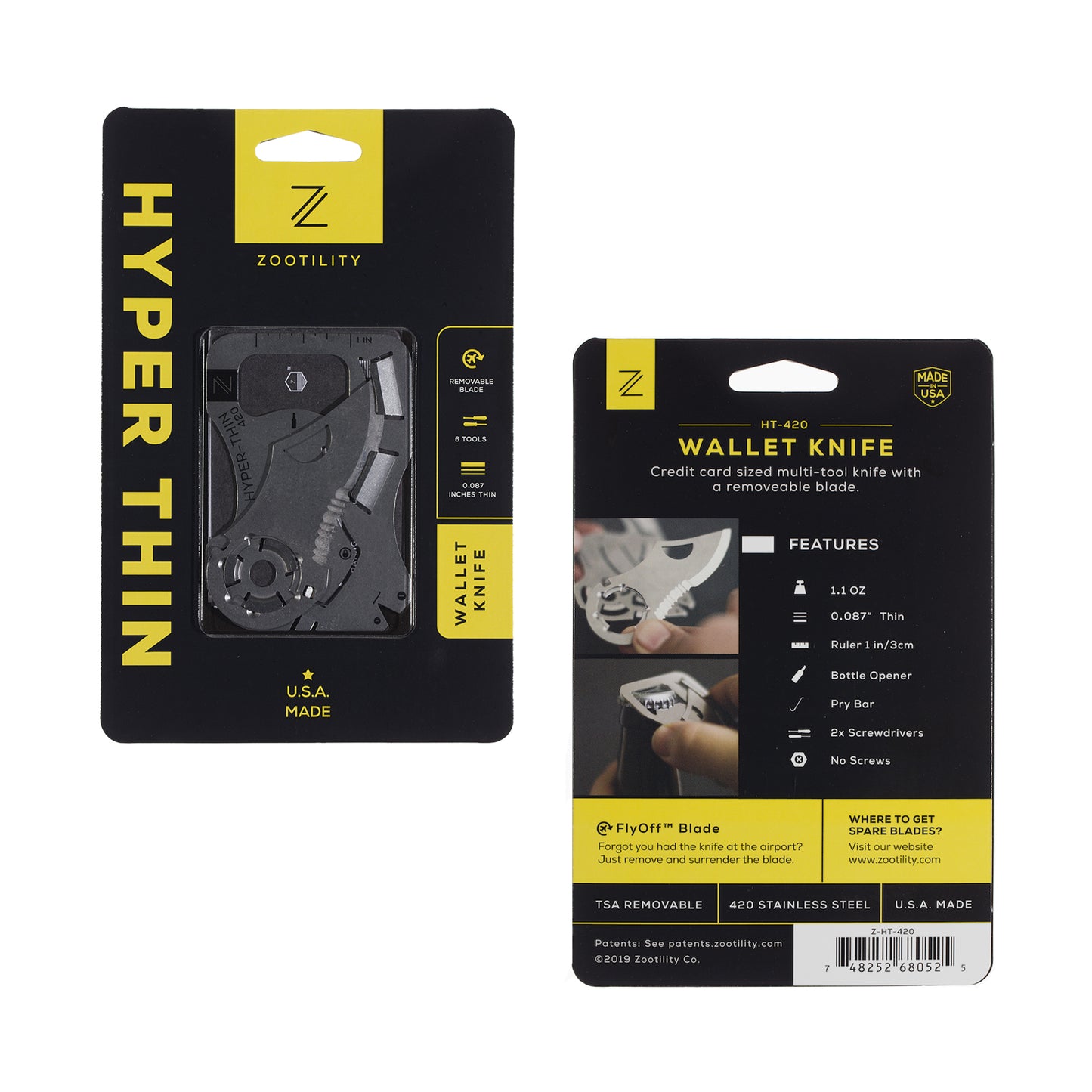 Hyper Thin Wallet Knife