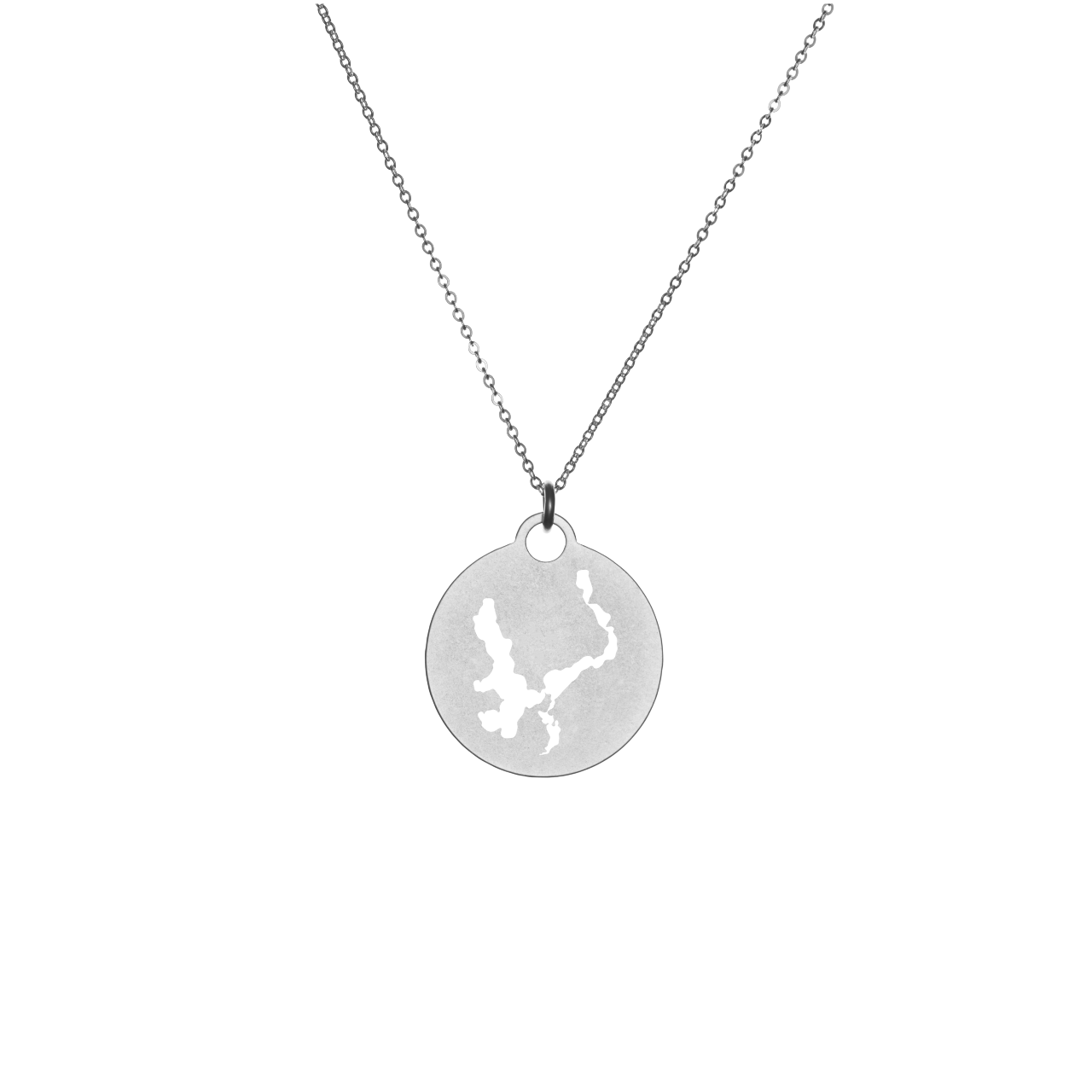 Custom Geo-Shape Pendant Necklace