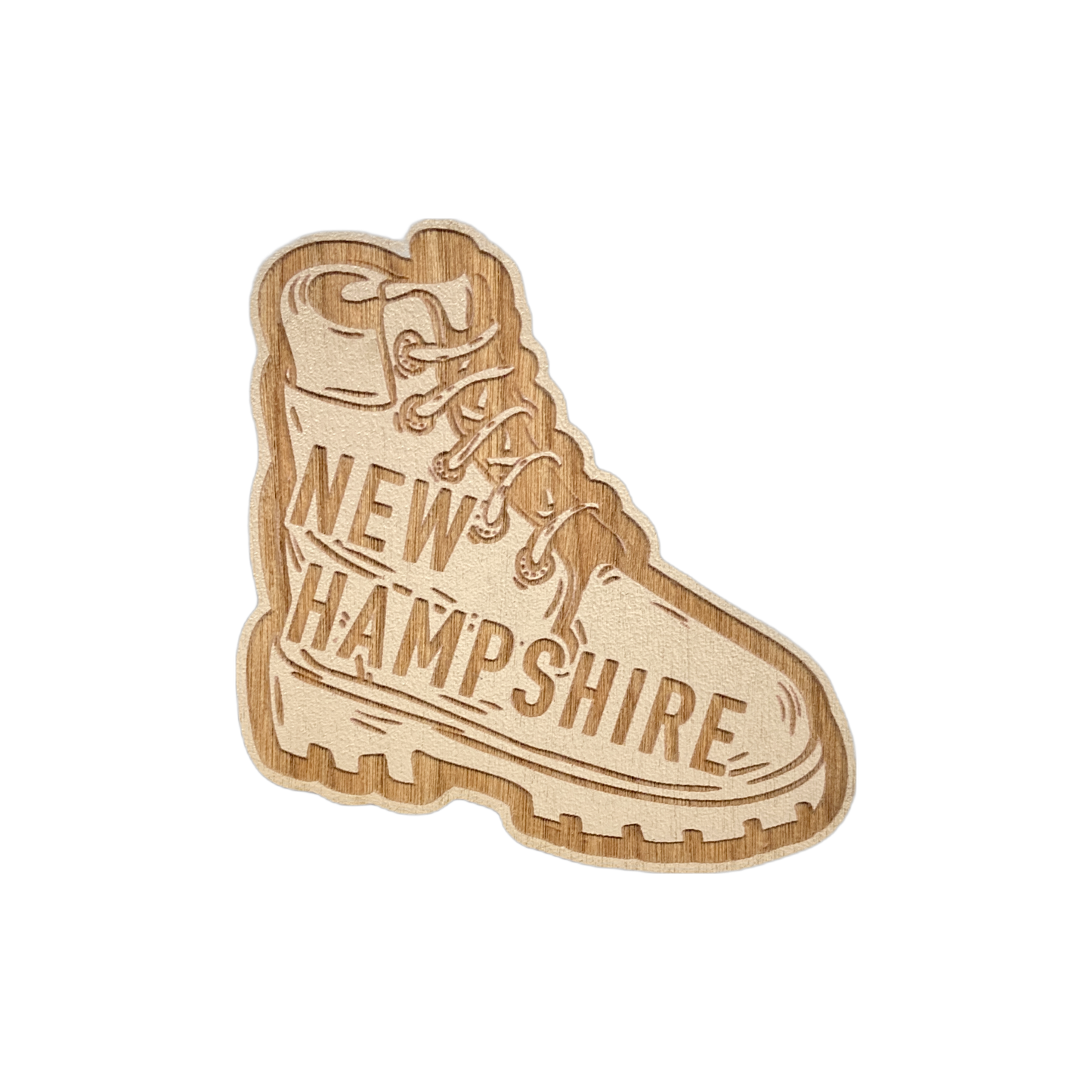 Name Drop Wooden Magnets - Earth Tones