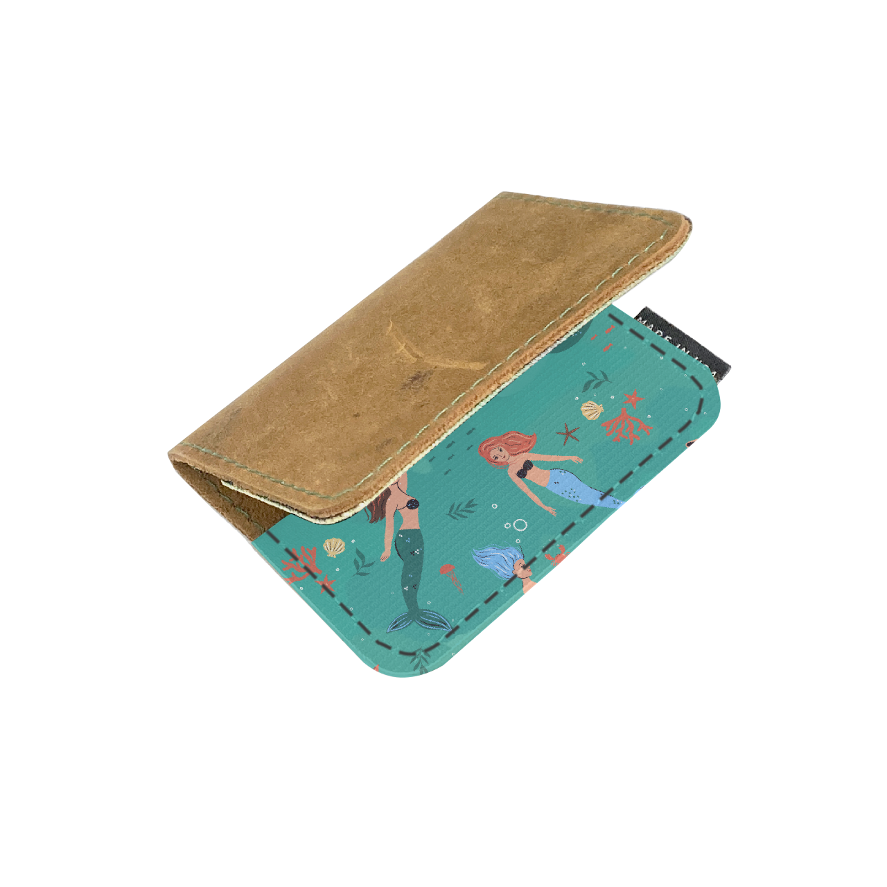 Leather Front Pocket Wallet - Prints