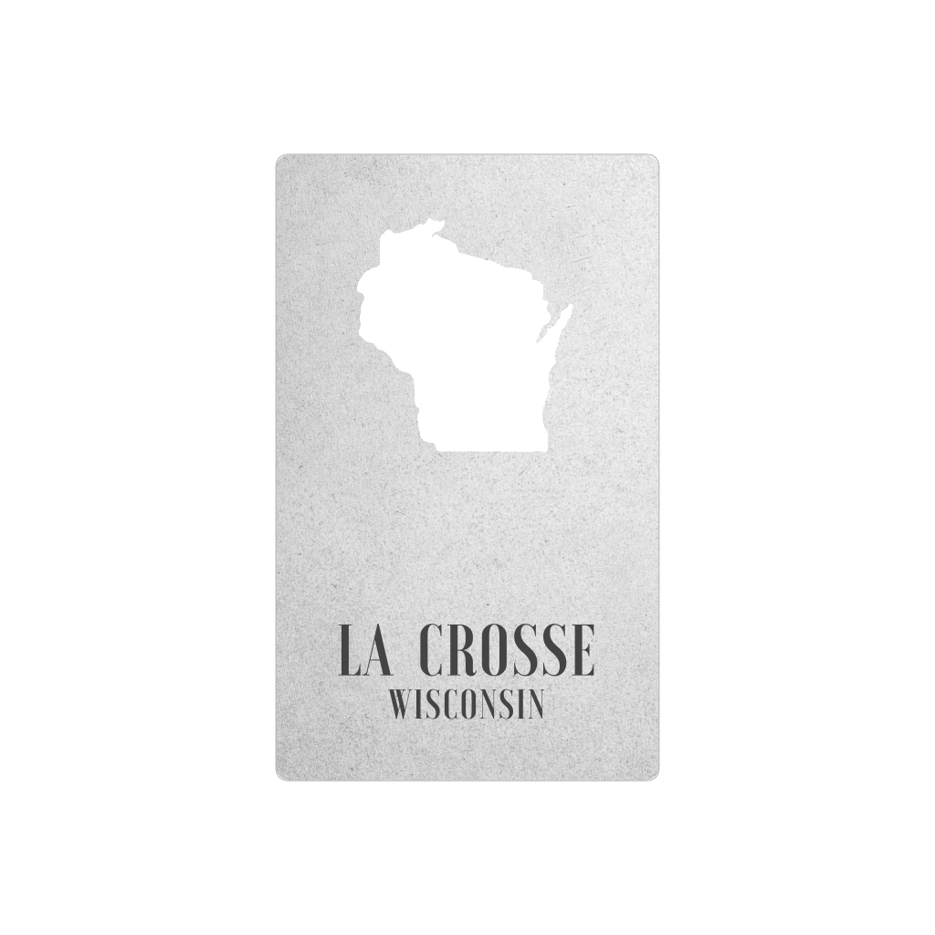 Custom Cut Bottle Opener Card