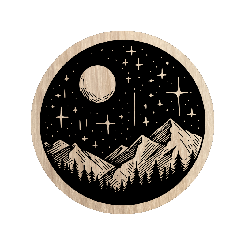 Eco Sticker - Night Sky