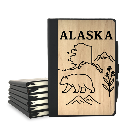 Alaska - Wood Cover Journal