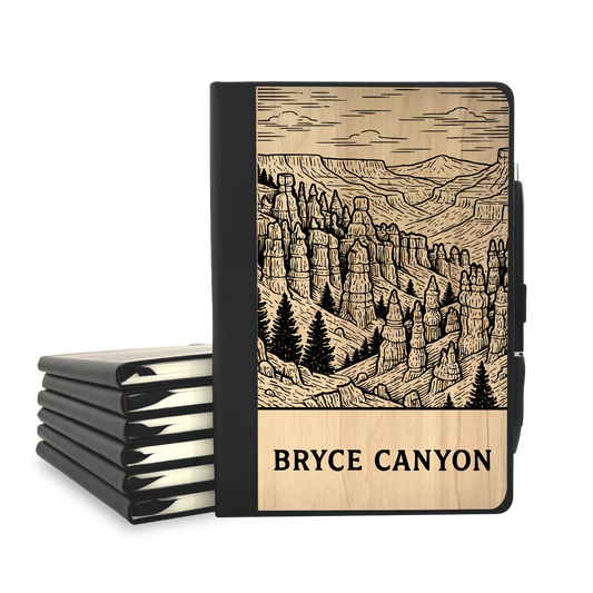 Bryce Canyon - Wood Cover Journal