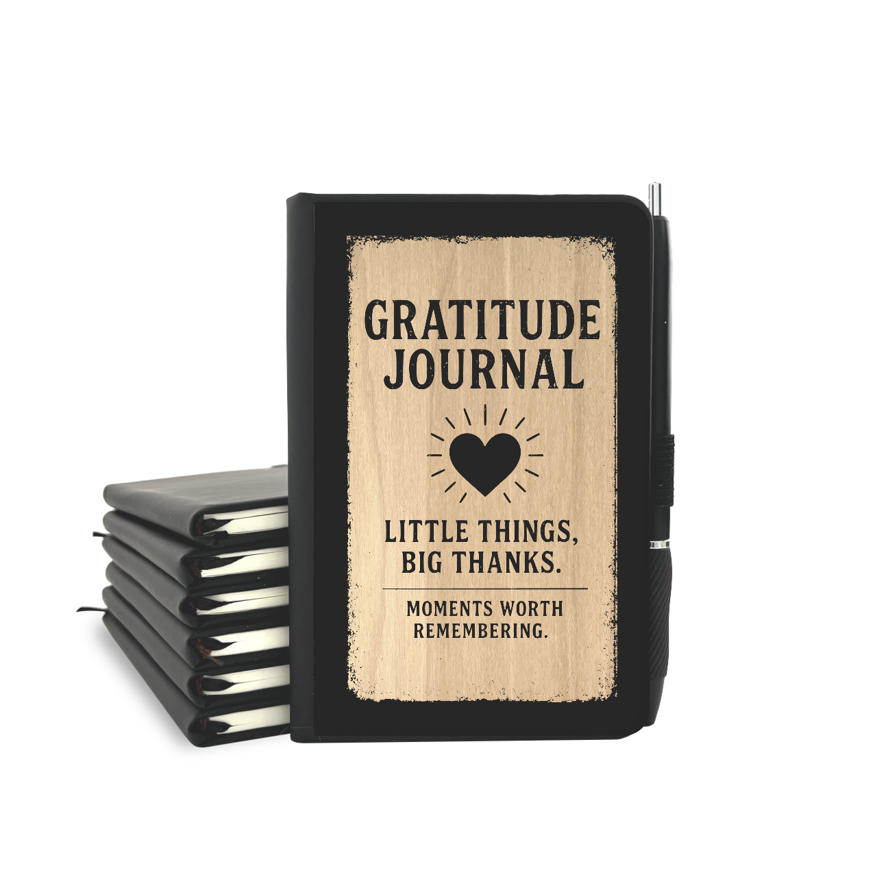 Gratitude Journal - Wood Cover