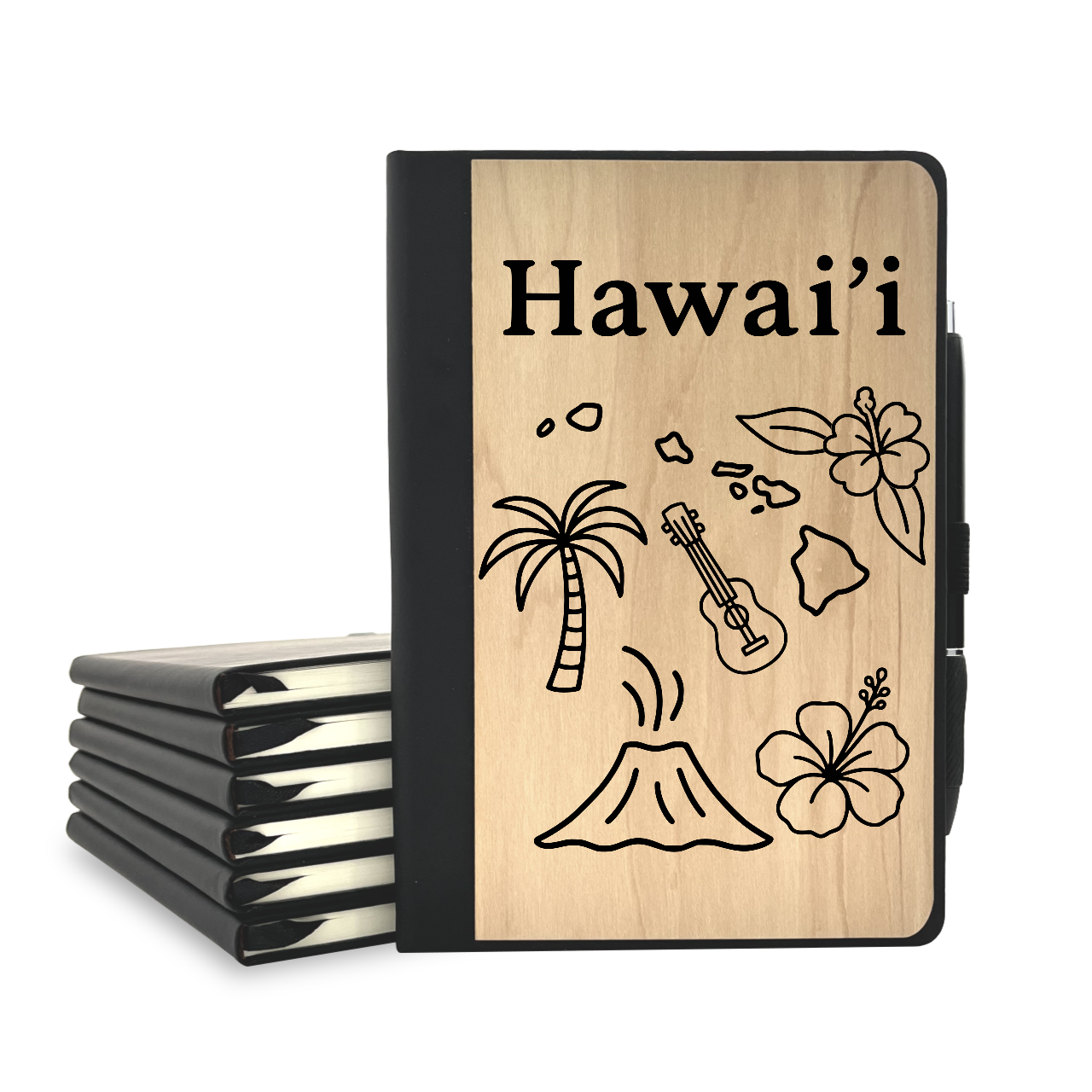 Hawai'i - Wood Cover Journal