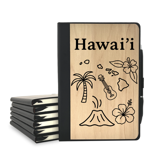 Hawai'i - Wood Cover Journal