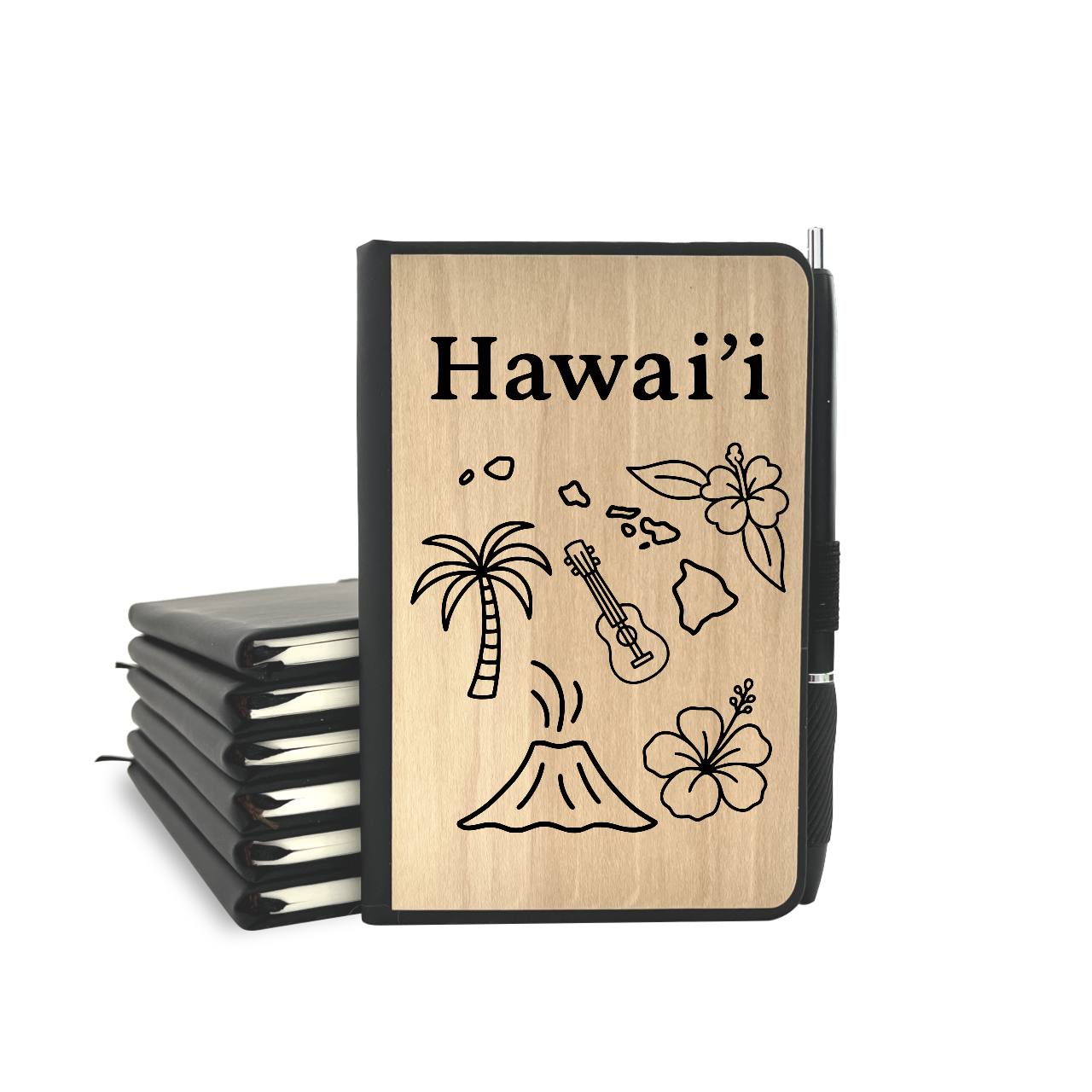 Hawai'i - Wood Cover Journal