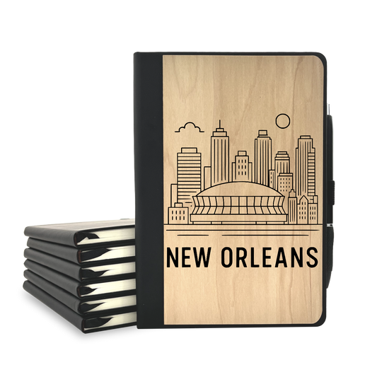 New Orleans - Wood Cover Journal