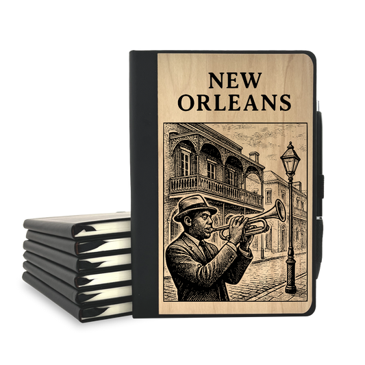 New Orleans 2 - Wood Cover Journal