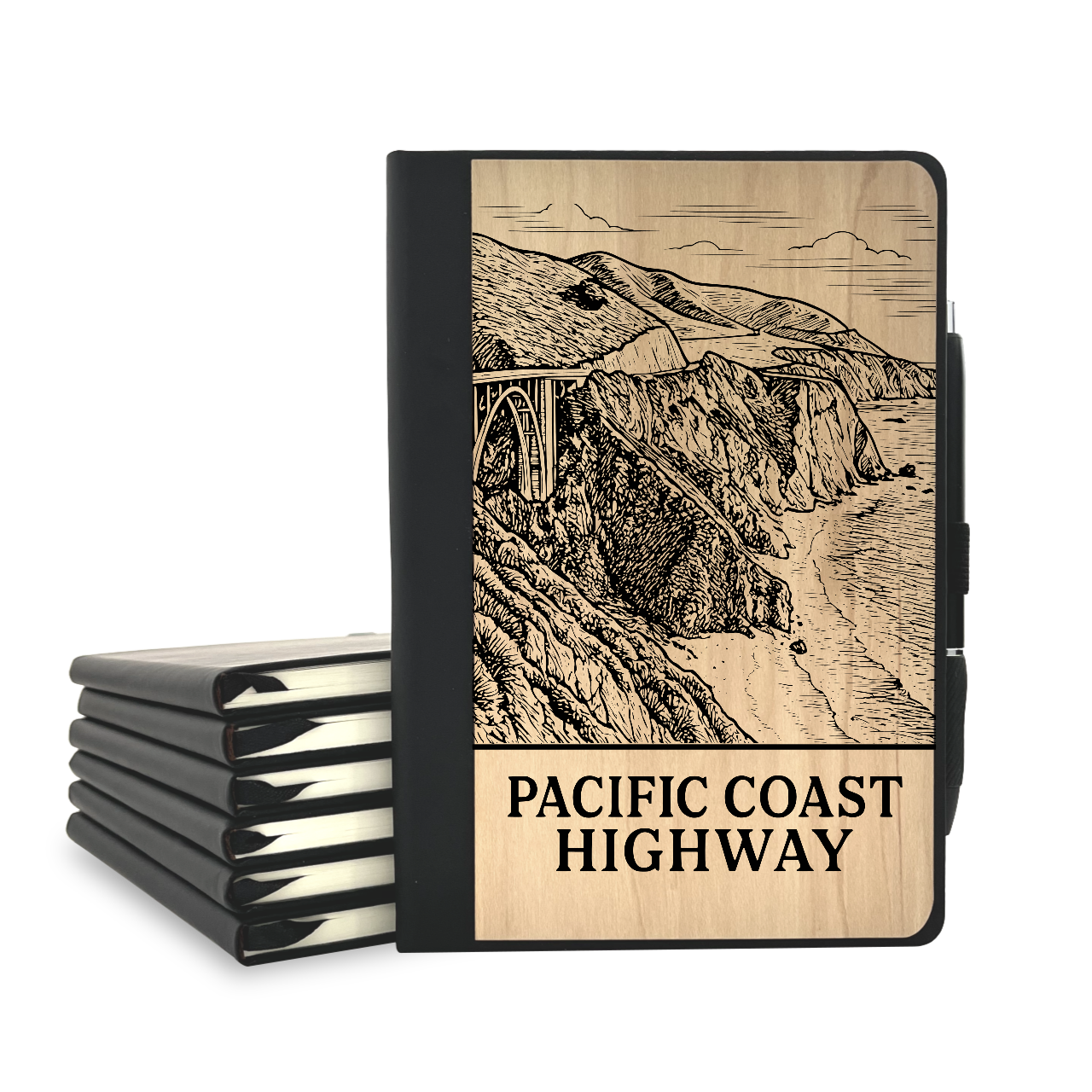 Pacific Coast Highway - Wood Cover Journal
