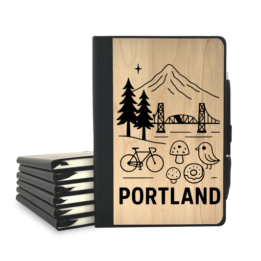 Portland - Wood Cover Journal