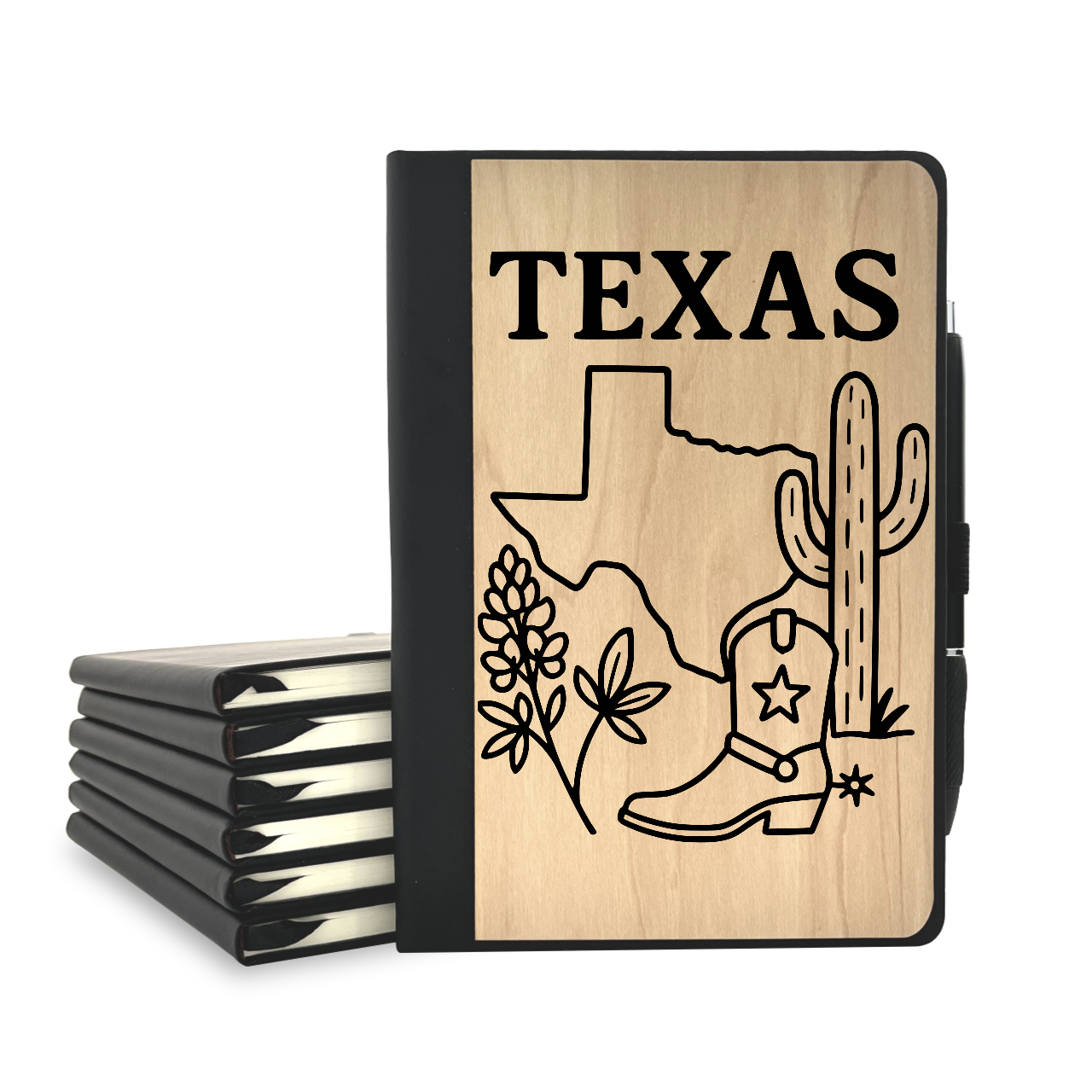 Texas - Wood Cover Journal