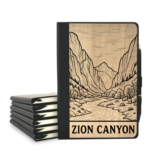 Zion Canyon - Wood Cover Journal