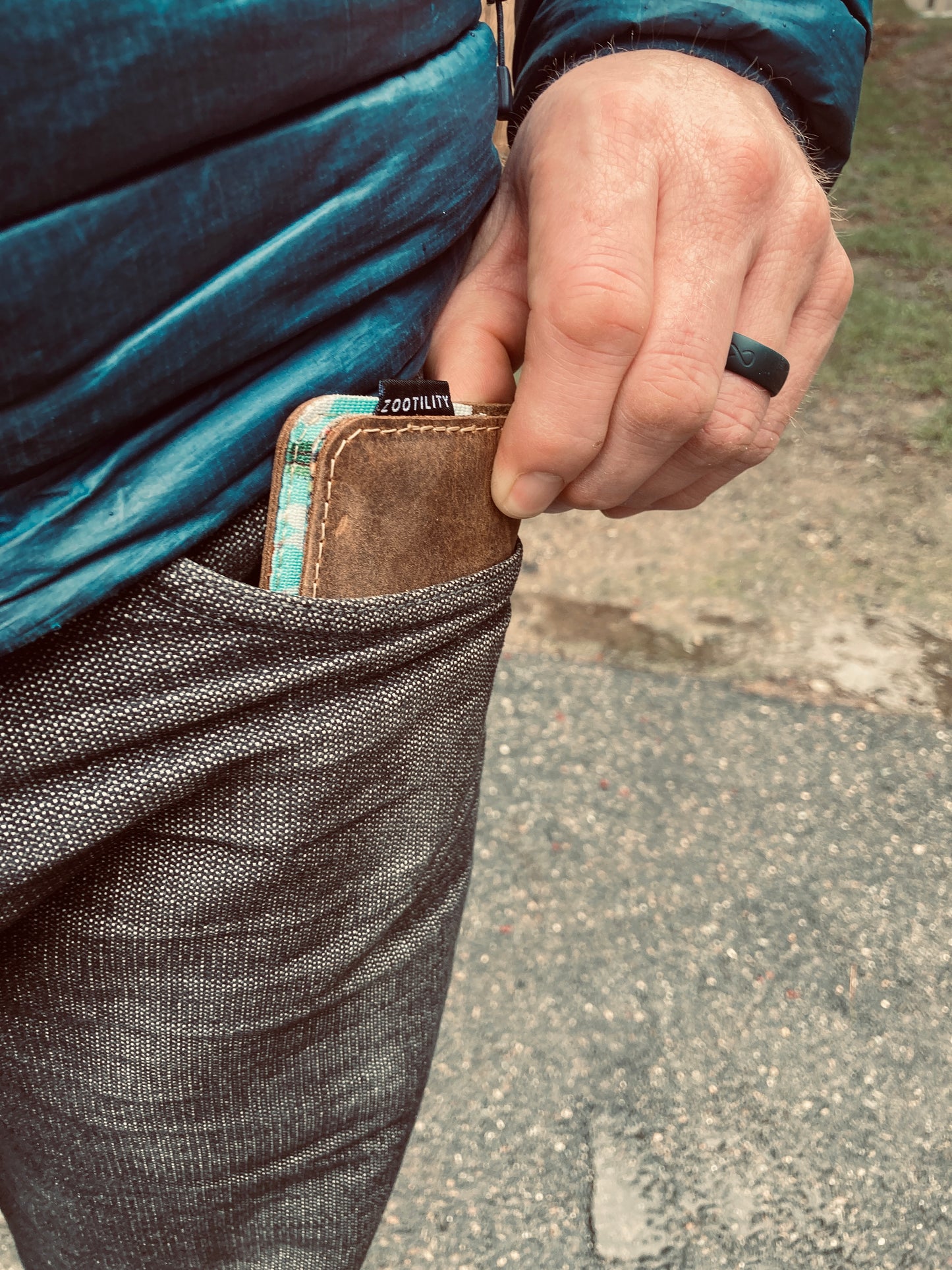 Leather Front Pocket Wallet