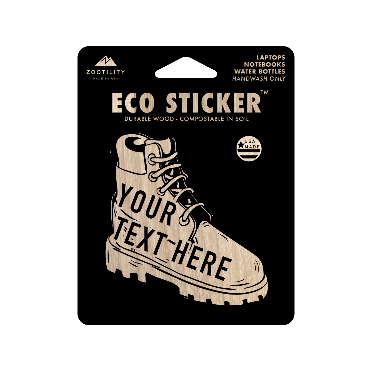 Custom Eco Sticker