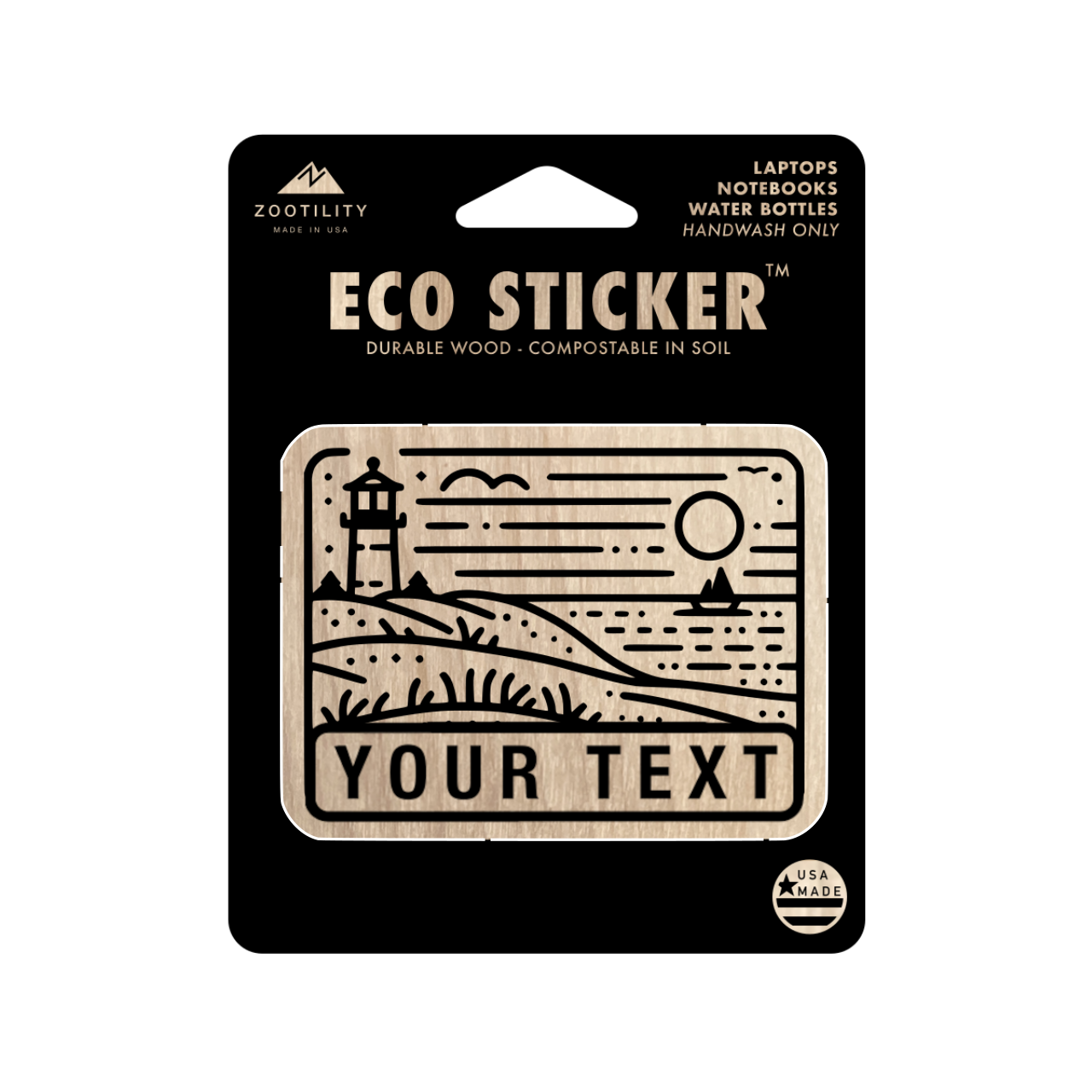 Custom Eco Sticker