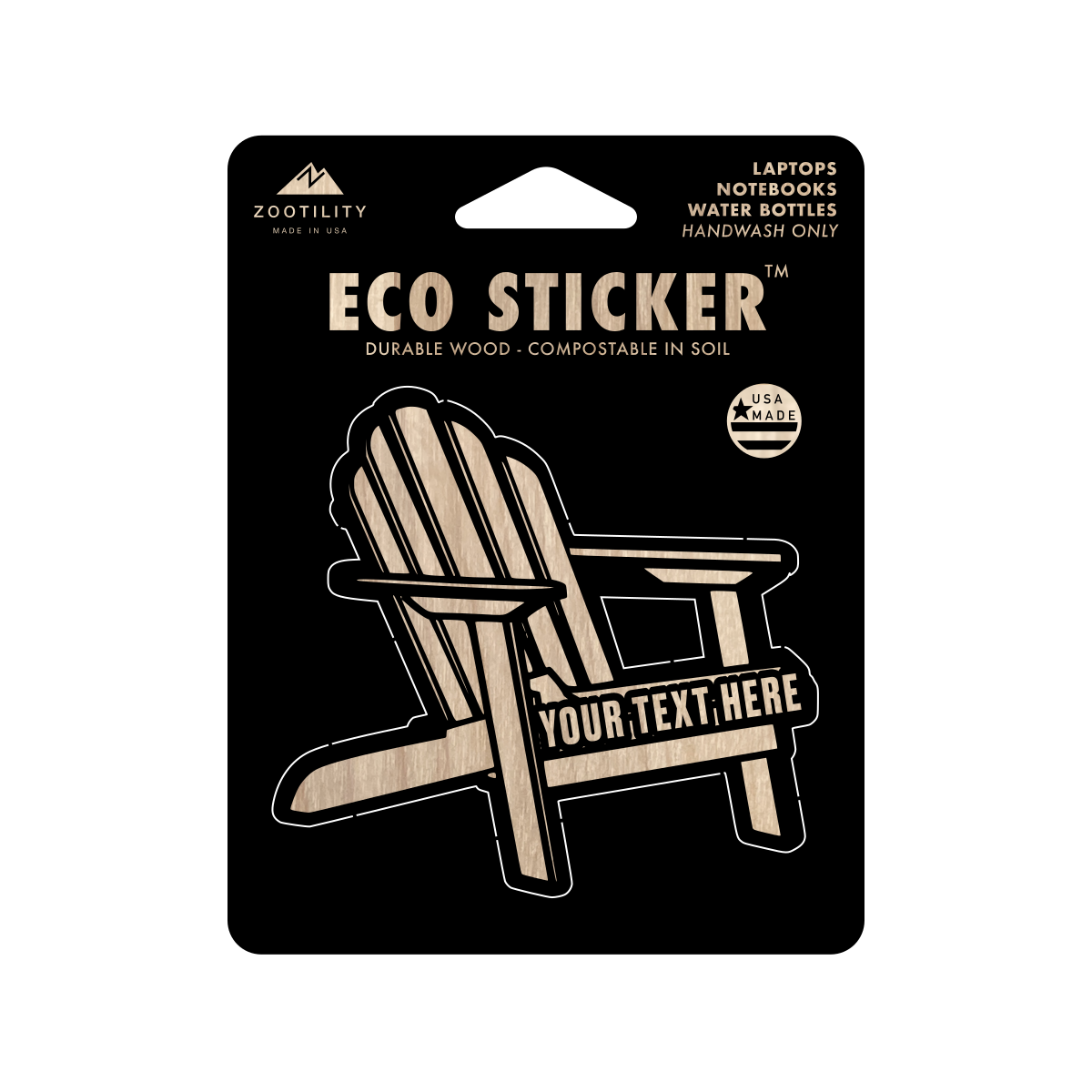 Custom Eco Sticker