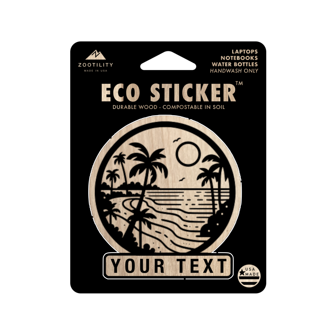 Custom Eco Sticker