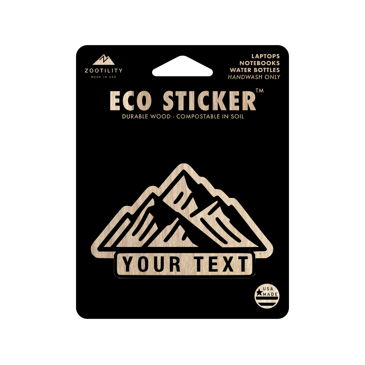 Custom Eco Sticker