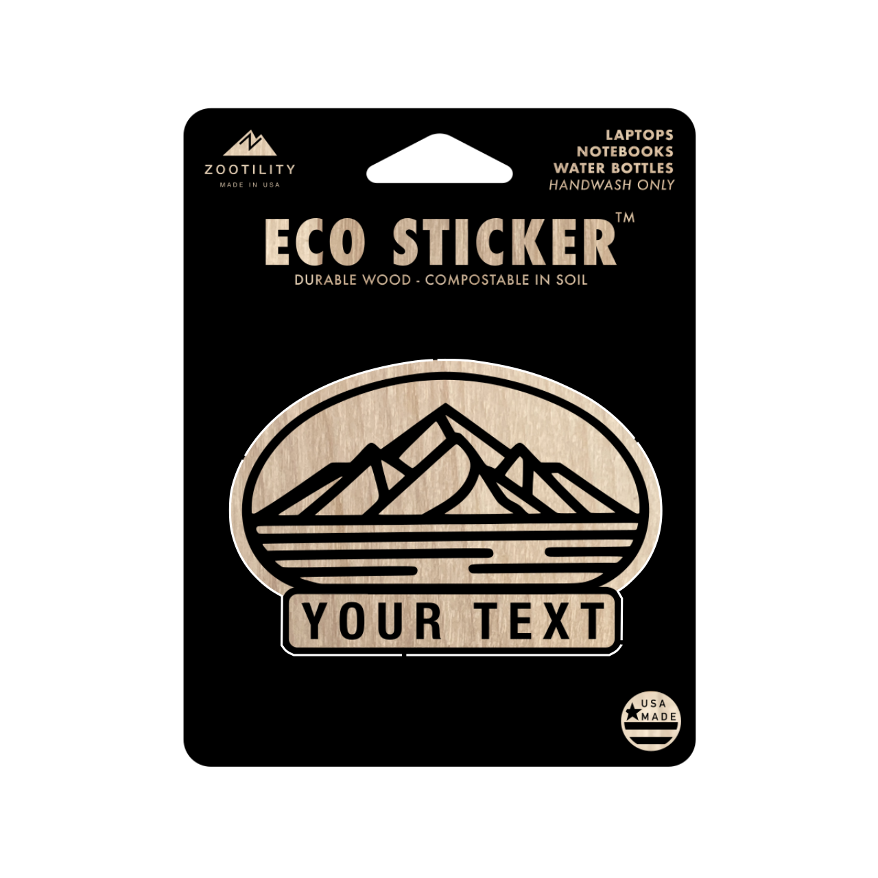 Custom Eco Sticker