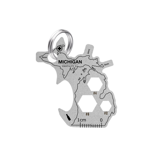 Michigan 9-in-1 Keychain Multi-Tool