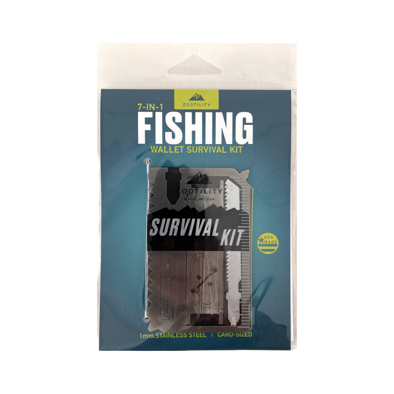 Fishing Survival Kit packaging front