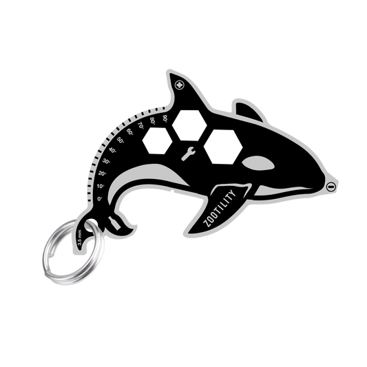 Orca 6-in-1 Keychain Multi-Tool