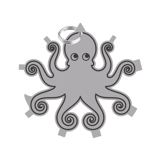 Octopus 10-in-1 Keychain Multi-Tool