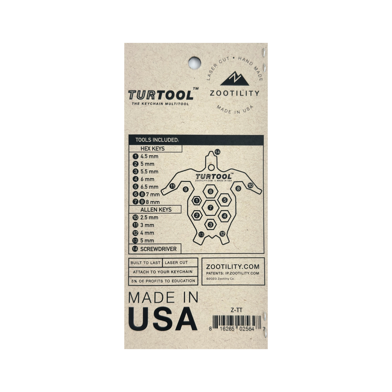 Turtool™ 14-in-1 Keychain Multi-Tool