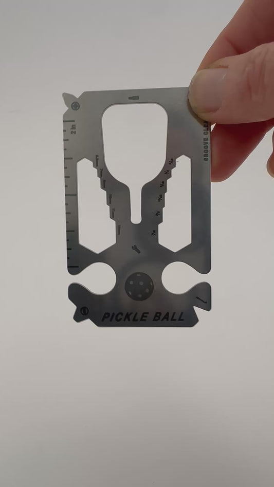 Pickle Ball 19-in-1 Credit Card Multi-Tool